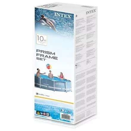 Каркасний басейн Intex 26702 (76*305см., об'єм: 4485 л., картриджний фільтр-насос 1250 л/год, серія: Prism Frame) фото 7
