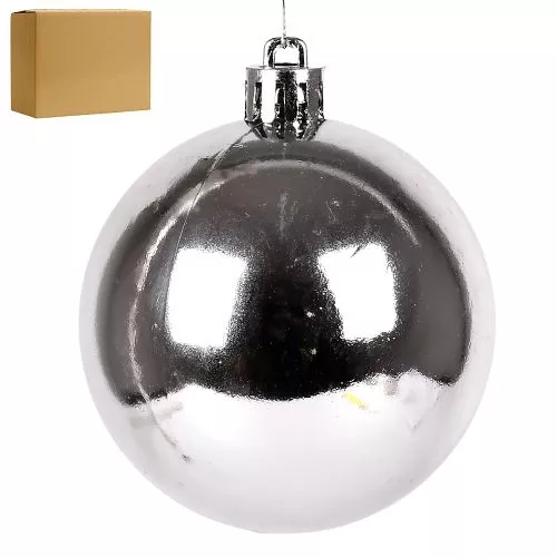 Ялинкові кульки 7см "Глянець" 50шт/уп Stenson 9191S-7