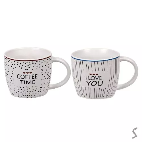 Чашка "Coffee time" 520мл Stenson R99306