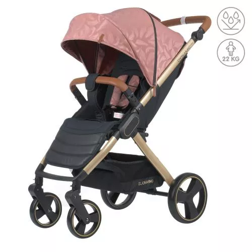 Коляска дитяча прогулянкова El Camino ME 1053G DYNAMIC PRO Special Pink