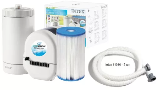 Фільтр-насос картриджний Intex 26634 (9463 л/год., 99W, тип картриджа: "B", для басейнів об'ємом 1100-62000 л., таймер, підключення Ø38 мм) фото 3