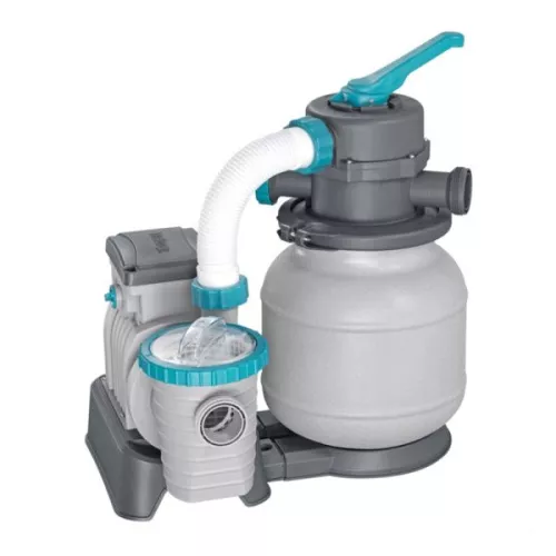 Фільтр-насос пісочний Bestway 58497 (5678 л/год., 9 кг., 230W, для басейнів об'ємом 1100-42300 л., підключення Ø38 мм)