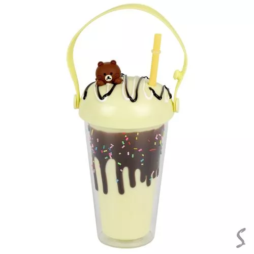 Склянка з кришкою та трубочкою "Sweets" 450мл Stenson R38077 фото 2
