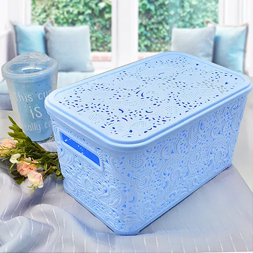 Кошик-плетінка "Ажур" 12л 29.5*40*12.5см Stenson PB-577 фото 2