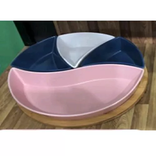 Менажниці на підставці "Colored" 5пр/наб 31*31*6см Stenson (YG01123)