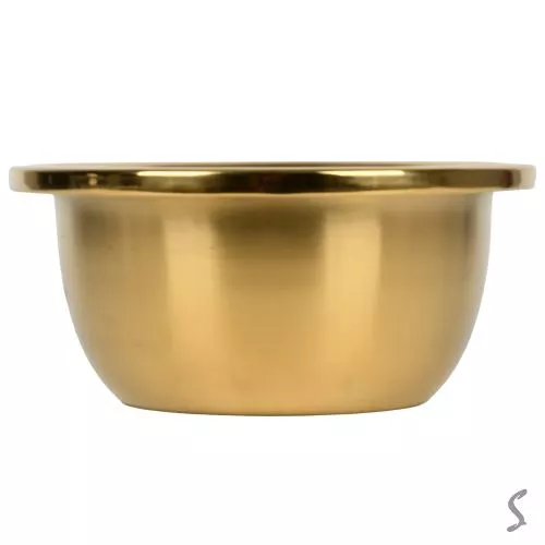 Миска SS "Gold" 22см Stenson R40353-22 фото 2