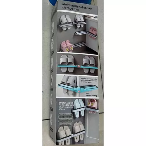 Полиця кутова багатофункціональна 34*10см Stenson R94128 фото 5
