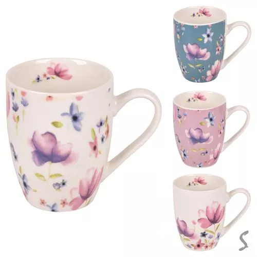 Чашка "Flowers" 360мл Stenson R35779