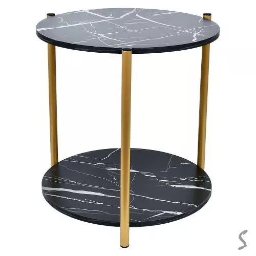 Стіл журнальний 2яр 40*40*43см Stenson M50267-BL