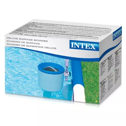 Скімер Intex 28000-1 (великий, підходить для каркасних та надувних басейнів, працює від фільтру-насосу не меньше 3785 л/год) фото 8