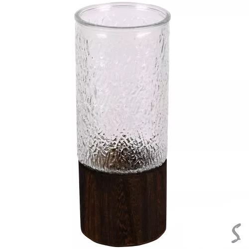 Ваза скляна 10*26см Stenson R35679-W