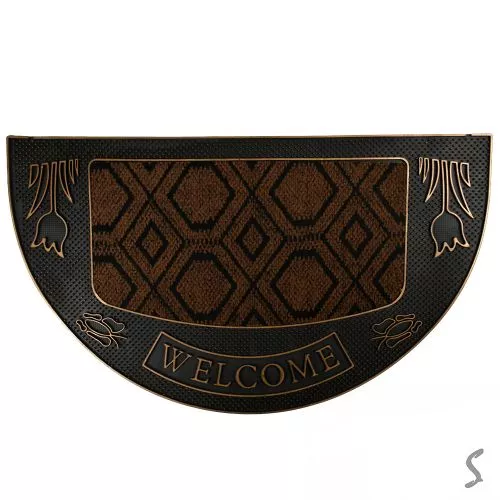 Килимок придверний "Wellcome" 45*75см Stenson R35160-BW