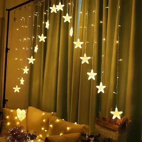 Гірлянда-фіранка світлодіодна "Magic night" 2.5*0.85м 136led Stenson R92655