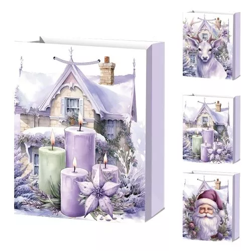 Картинка  Пакет новорічний паперовий L "New Year" 30*41*11см Stenson R32887-L от магазина cd-market