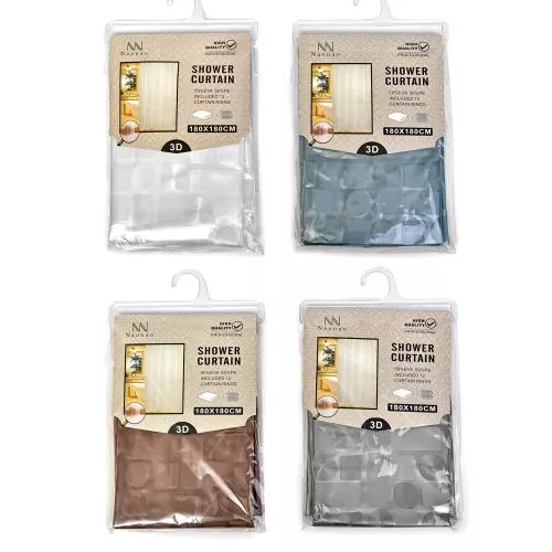 Штора у ванну 180*180см Stenson R89748