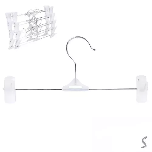 Вішалка для штанів з прищіпками 10шт/уп 26.5см Stenson R100715